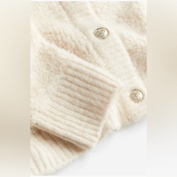 NWT H&M Boucle Cardigan - Picture 7 of 12